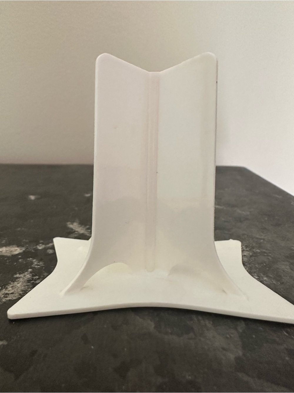1966 Barbie doll stand white plastic vintage